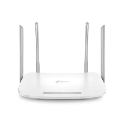 Bild av TP Link EC220 G5, Wi Fi 5 (802.11ac), Dual band (2,4 GHz / GHz), Nätverksansluten (Ethernet), Vit, Bordsrouter