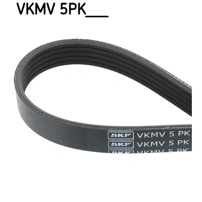 Bild av SKF VKMV 5PK910 Courroie Poly V 910 5 RENAULT: TWINGO 1, CLIO 2, Kangoo I, TOYOTA: Corolla VII Compact, Berline
