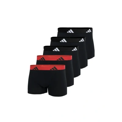 Bild av adidas Sportswear Trunk 5 PACK Underkläder Schwarz rot, Storlek: Large, rot