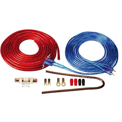 Bild av Sinustec BCS 1000 5 m bil hifi batterikabel set 10 mm²