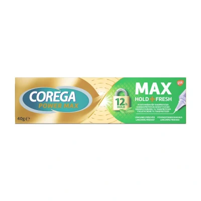 Bild av Corega Max Hold + Fresh fixativkräm för tandproteser 40 g