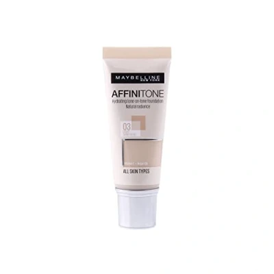 Bild av Maybelline Affinitone Unifying Foundation Cream (03 lätt sand beige) 30 ml