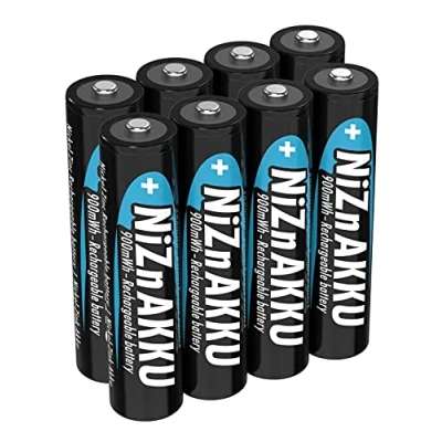 Bild av ANSMANN NiZN batteri, Micro, HR03, paket med 4, 1,6 V, nickel zink, högspänning
