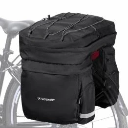 Bild av Wozinsky Cykel Bagageväska bak med flaskväska och rem 60L