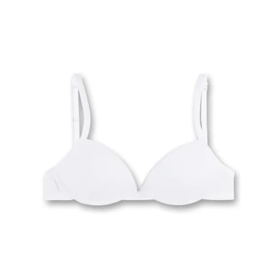 Bild av Sanetta BRA SOFT CUP Basic Teens Tshirtbh för barn, Storlek: 60AA, White
