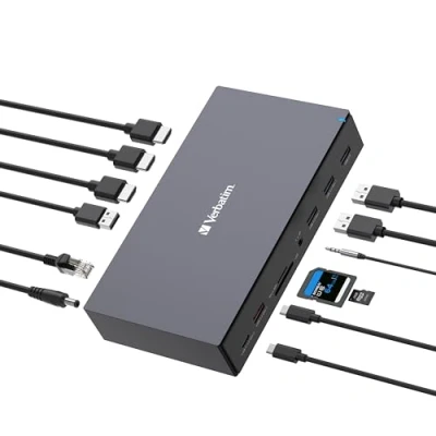 Bild av USB C PRO dockningsstation 17 port CDS