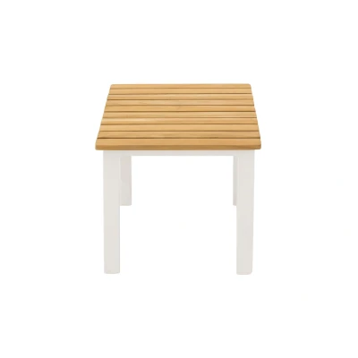 Bild av Venture Design, Mexico sidobord vit/teak