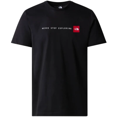 Bild av The North Face Never STOP Exploring TEE Tshirt med print, Storlek: Large, Black