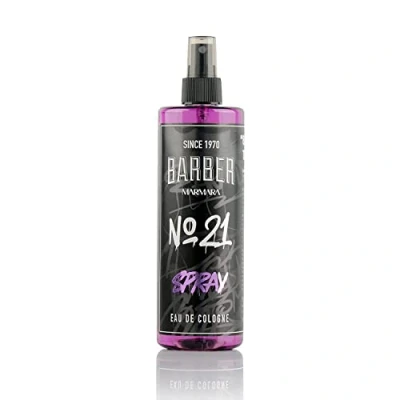 Bild av Barber MARMARA No.21 Eau de Cologne Spray herr Grafitti 1 x 400 ml after shave män Doftvatten Rakvatten herrdofter Kroppsspray Barbershop Frisör Kolonya Parfym
