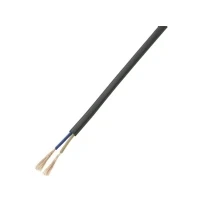 Bild av TRU COMPONENTS 1566995 Tilslutningskabel 2 x 0.75 mm² Sort 20 m