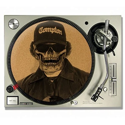 Bild av Eazy E CORK DJ SLIPMATS/Skivspelare Halkmattor Vinyl NWA