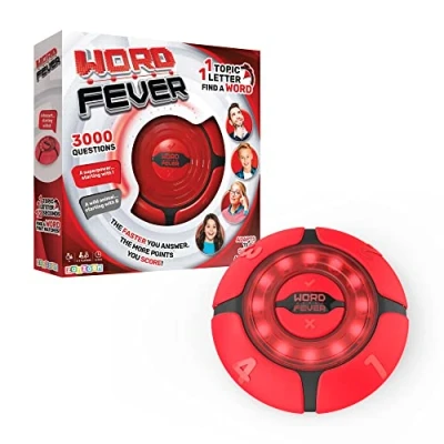 Bild av word Fever, gissande spel, snabb paced 3 000 frågor, ordsökningsspel med ljud, lämplig för vuxna och barn 7 år äldre
