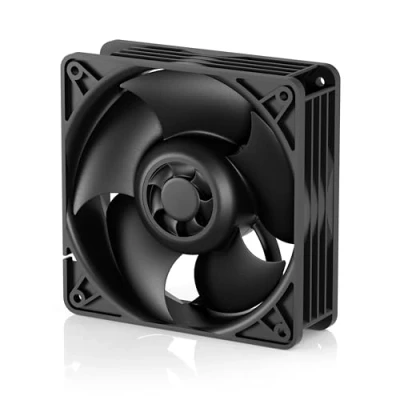 Bild av ARCTIC S12038 8K 120 x 38 mm serverfläkt, 8008000 RPM, PWM reglerad, 4 stiftskontakt, 12 V DC, särskilt effektiv svart