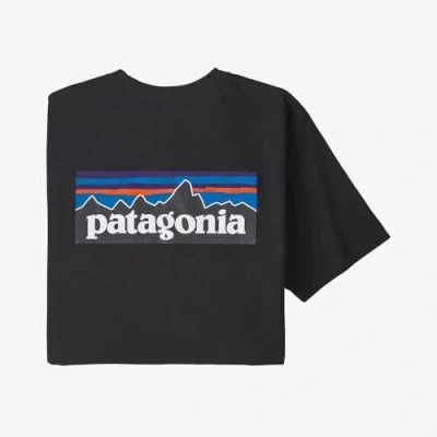 Bild av Patagonia LOGO Responsibili Tshirt med print, Storlek: Medium, Black