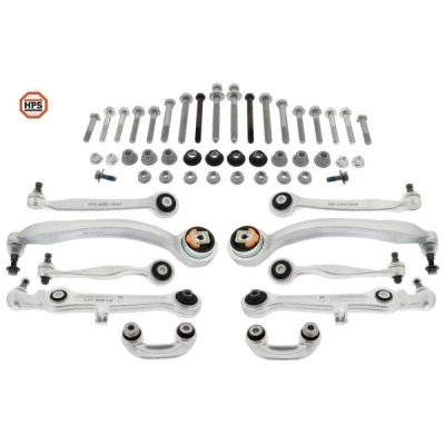 Bild av MAPCO 59825/1HPS Jeu de bras, suspension roue des deux côtés l&#039;essieu avant avec kit vis fixation, bielle/barre poussée