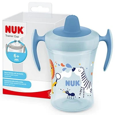 Bild av NUK Nature Sense Pipmugg 230 ml, Blå