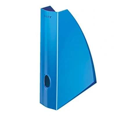 Bild av Leitz WOW Tidskriftssamlare, A4, blå metallic, 52771036