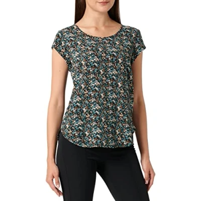 Bild av ONLY Onlvic Ss AOP Noos Ptm topp, t shirt blus, bluströja, för kvinnor, damskjorta, chic damtopp, Balsam grön/aop: fall Ditsy, 38