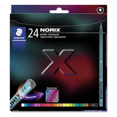 Bild av Staedtler Col. pencil NORIX 24pc 100% PEFC