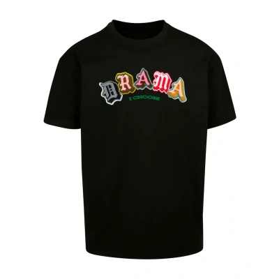 Bild av Upscale by Mister Tee Drama I Choose Heavy Tshirt med print, Storlek: Large, Black