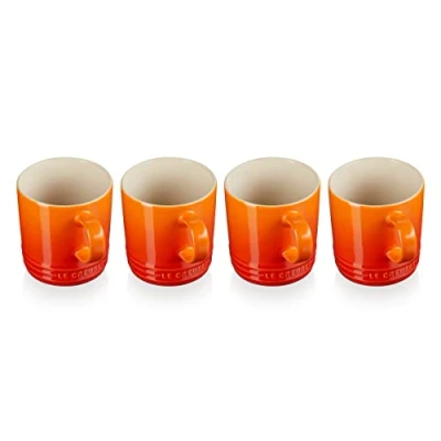 Bild av Le Creuset Mugs Orange Red 350 ml 4 Pieces