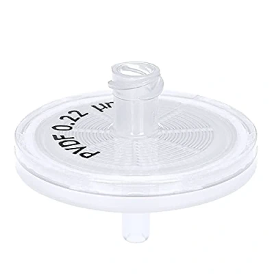 Bild av GVS Filterteknik, sprutfilter, ABLUO, 33 mm, PVDF membran, 0,22 µm, PP hölje, 100/pack