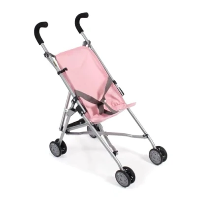 Bild av Bayer Chic barnvagn Roma minibarnvagn 3 år till 5 år, grå/rosa blandning