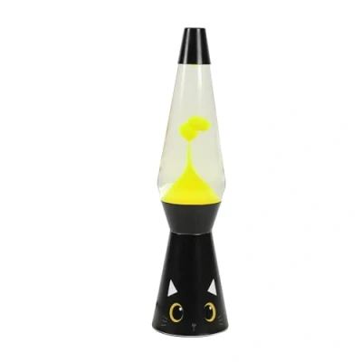 Bild av I TOTAL® Lava Lampa Magma/Lava Glitter Färg (svart katt)