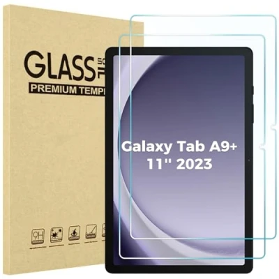 Bild av Procase 2 st skärmskydd för Galaxy Tab A9 Plus 11 tum 2023, i härdat glas 2023 Plus, tum, klart