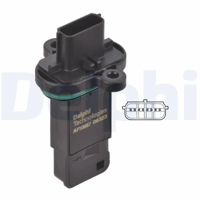 Bild av DELPHI AF10657 12B1 Débitmètre d&#039;air sans boîtier