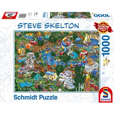 Bild av Schmidt Spiele 59965 Steve Skelton, time out from everyday life, 1000 piece jigsaw puzzle