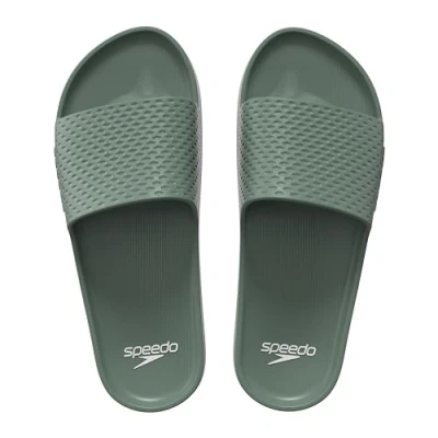 Bild av Speedo Essential Slide för män Pool Sliders Snabbtorkande, Khaki, 12 UK, 44.5 EU