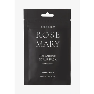 Bild av Rated Green COLD BREW Rosemary Balancing Scalp PACK W/ Charcoal 2 Hårset, Storlek: 100 ml,