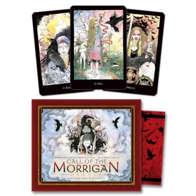 Bild av Call of the Morrigan Oracle: A 45 Card Deck &amp; Guidebook