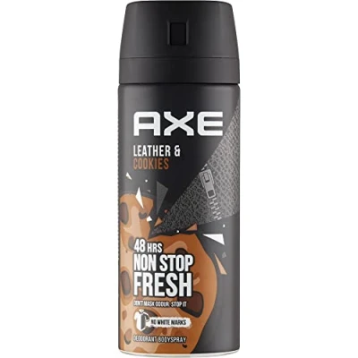 Bild av AXE Deodorant spray collision läder och kakor utan aluminium 150 ml, 3 pack (3 x ml)