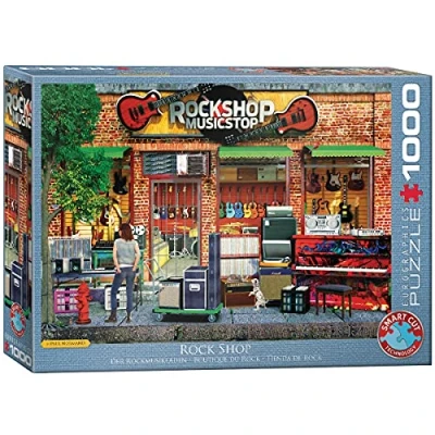 Bild av Eurographics ROCK SHOP Pussel för barn, Storlek: One Size, Multi coloured