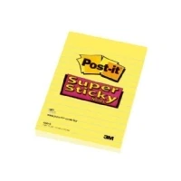 Bild av Post it® Notes SS linjerade 660 S 102x152mm 75 blad neon gul