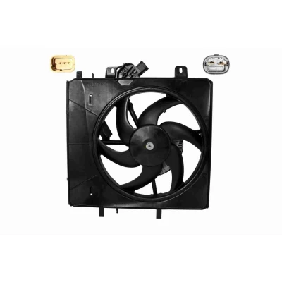 Bild av VEMO V22 01 1774 ventilateur Moteur 342 12 180 avec cadre du de radiateur (encadrement) Qualité originale CITROËN: C3 I 3/5 portes