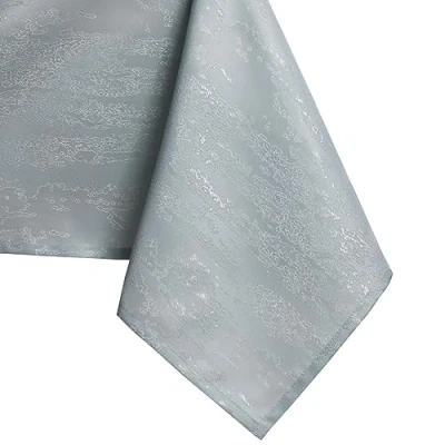 Bild av AmeliaHome bordsduk, 150 x 220 cm fläckskydd, lotuseffekt, tvättbar, vattenavvisande, ornament Vesta silver