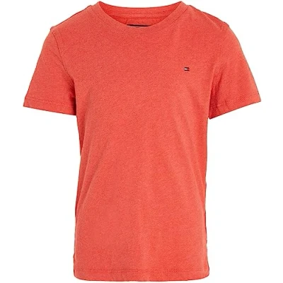 Bild av Tommy Hilfiger BOYS Basic Tshirt bas för barn, Storlek: 74, Apple red heather