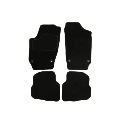 Bild av MAMMOOTH A041 VW335 PRM 01 Ensemble de tapis sol Textile avant et arrière 4 noir VOLKSWAGEN: Polo IV 3/5 portes