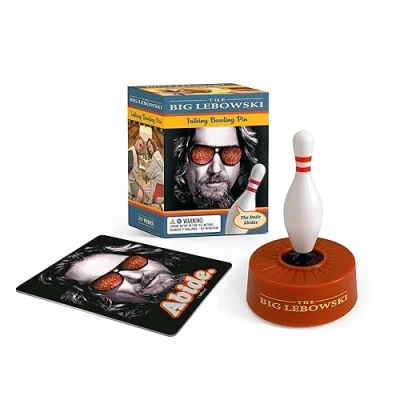 Bild av The Big Lebowski Talking Bowling Pin: Dude Abides