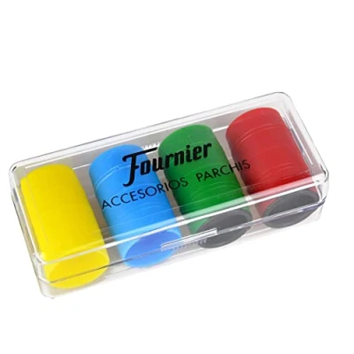 Bild av Fournier F06513 130012228 Ludo Parchis tillbehör (4 spelar), färgglada,