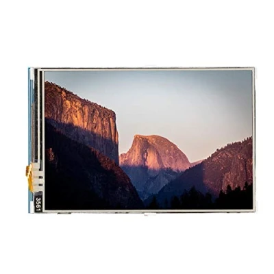 Bild av 3,5 tums pekskärm för, 480 x 320 färgglad TFT LCD bärbar skärm för moderkort, spelmonitor Pi.