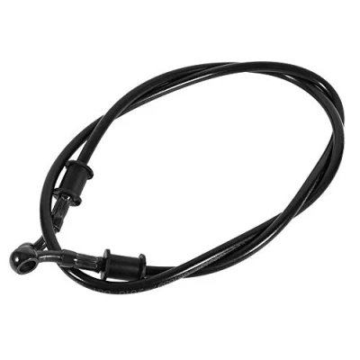 Bild av Keenso 50 cm 120 flätad stålbroms koppling oljeslangar linje slang färgglad motorcykel pitbike enduro motocross gatucyklar (1200 mm svart)