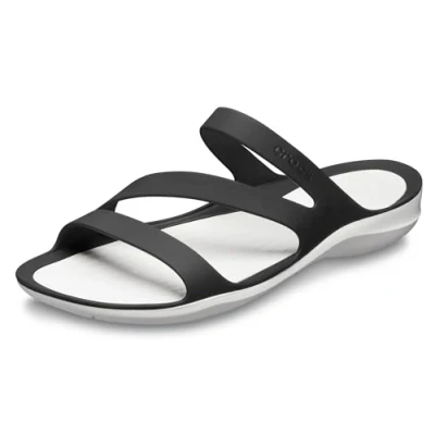 Bild av Crocs Swiftwater Sandal W dam Sandaler, Svartvit, 38/39 EU