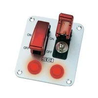 Bild av TRU COMPONENTS Bilkontrollpanel TC R18 P2A 12 V/DC 20 A 1 x Av/på Klickande st
