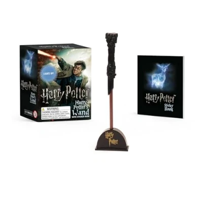 Bild av Harry Potter Wizard&#039;s Wand with Sticker Book: Lights Up!