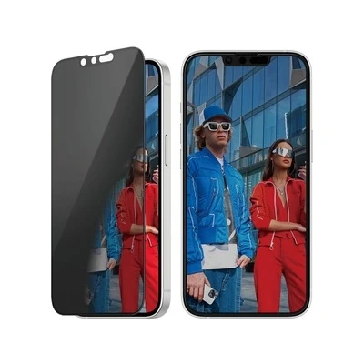 Bild av PanzerGlass Privacy Screen Protector iPhone 16e 14 13 Pro Ultra Wide Fit w. Aligner