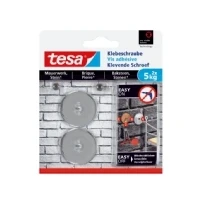 Bild av TESA 77906 00000, Inomhus &amp; utomhus, Universalkrok, 5 kg, Sten, 2 styck, Blåsa